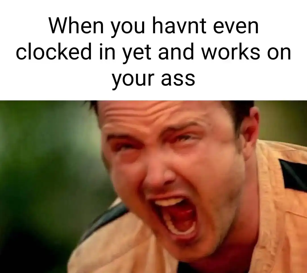 Aaron paul screaming meme mad pre work
