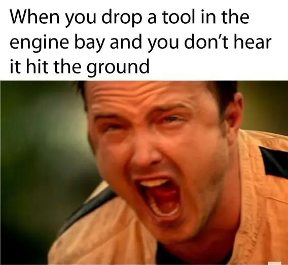 Aaron paul screaming meme panic lost tool