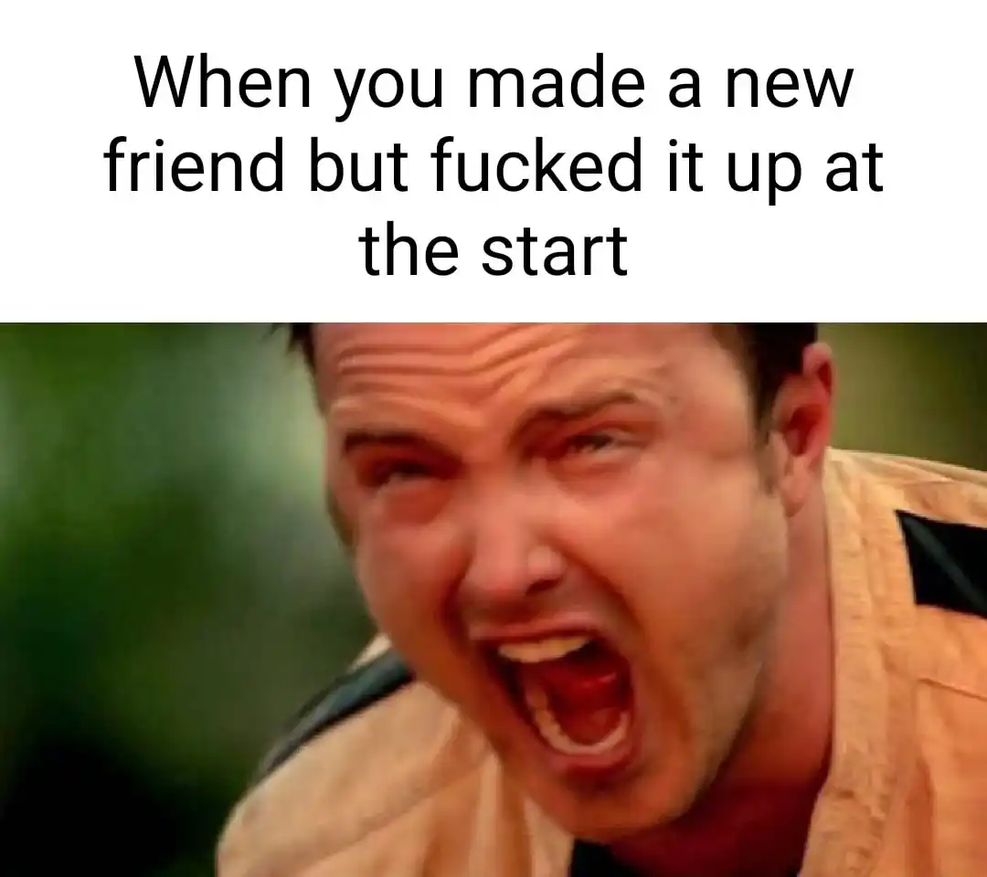 Aaron paul screaming meme ruined new friendship
