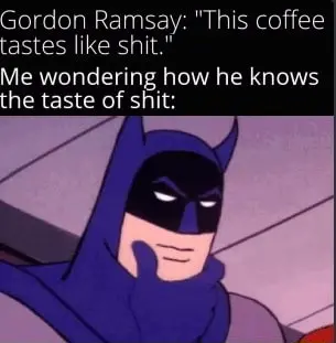 Batman thinking meme ponder Ramsay