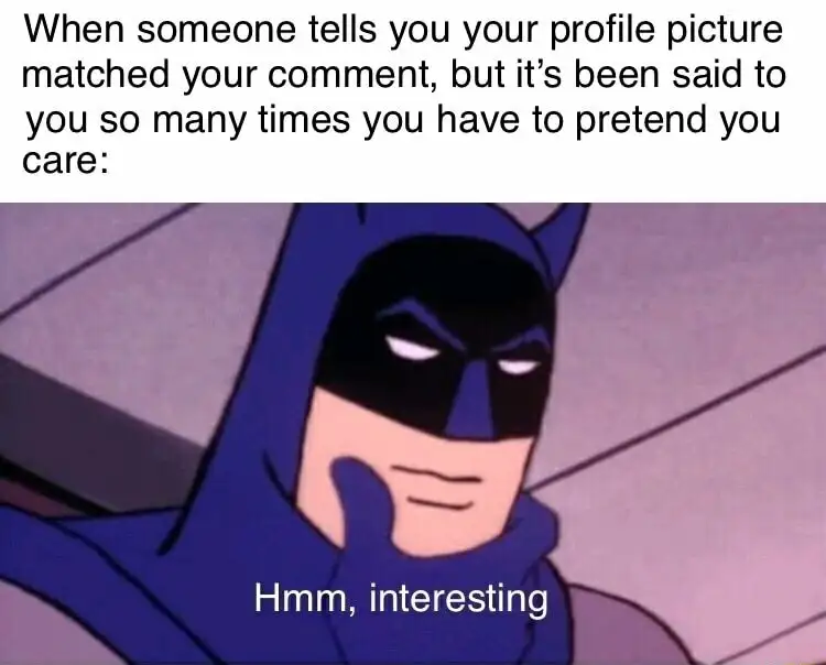 Batman thinking meme fake care