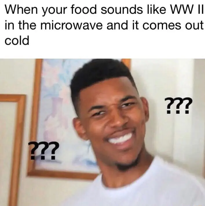 Confused nick young meme confused by cold microwave food