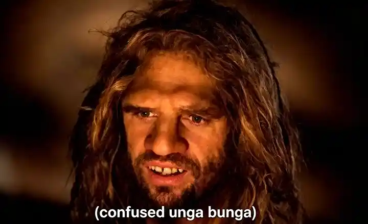 Confused unga bunga meme