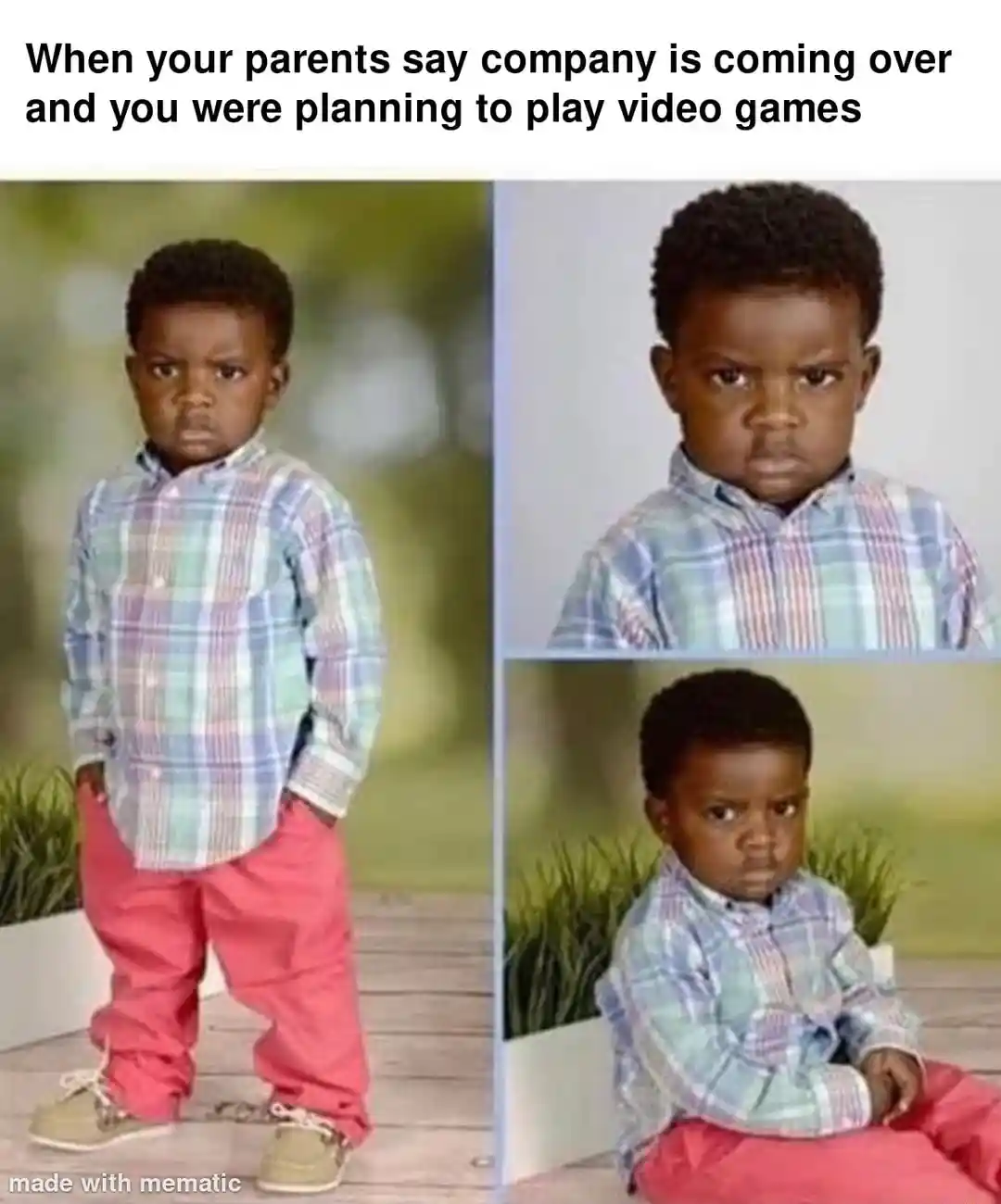 Congrats happy for you meme mad at lost game plans
