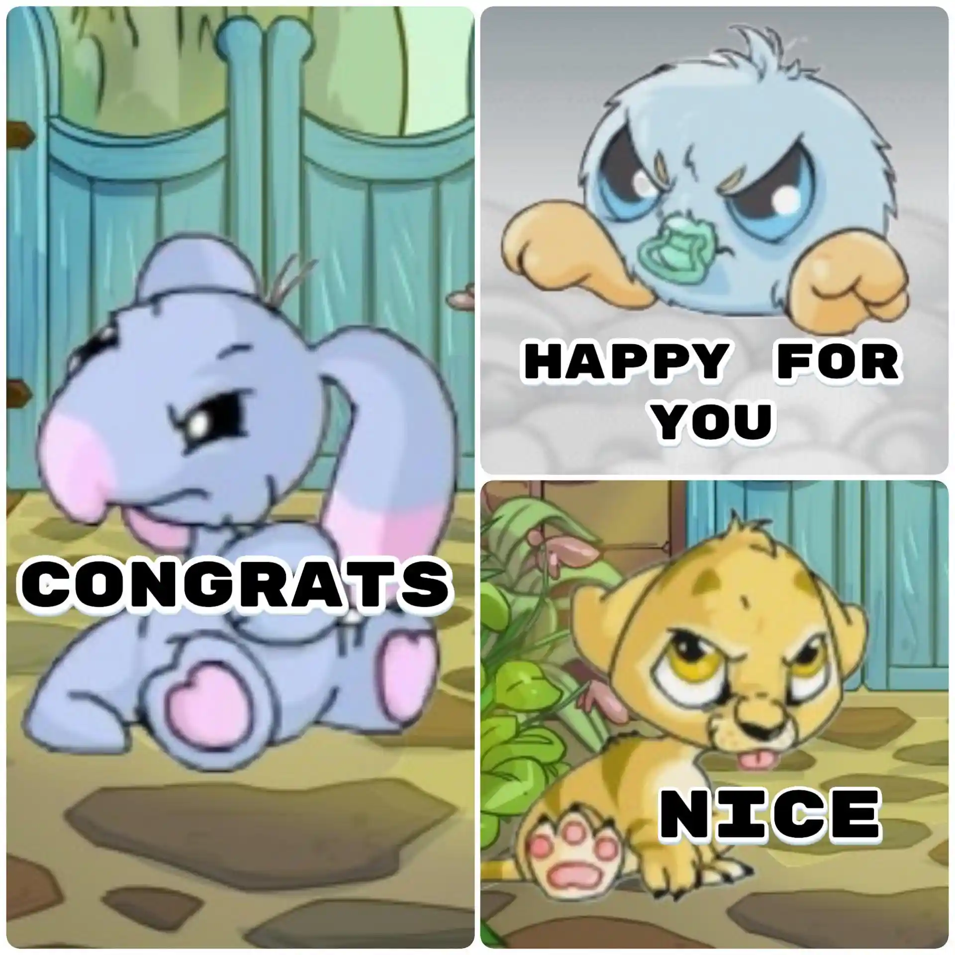 Congrats happy for you meme fake nice