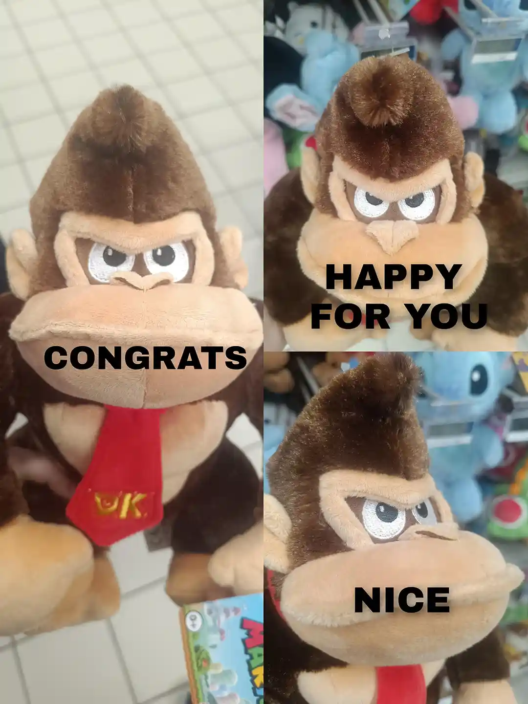Congrats happy for you meme Fake nice reaction
