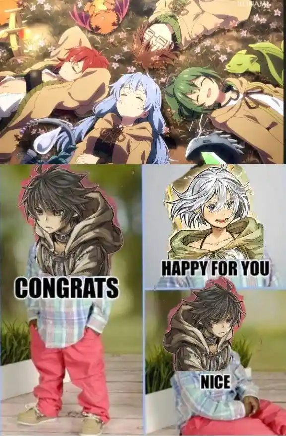 Congrats happy for you meme guy left out