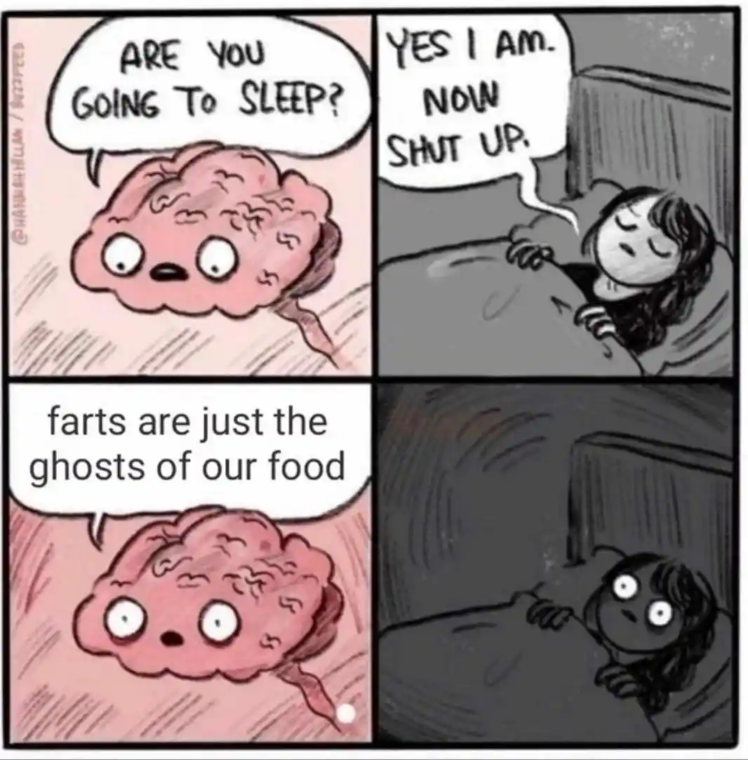 Bedtime brain meme keeps you awake