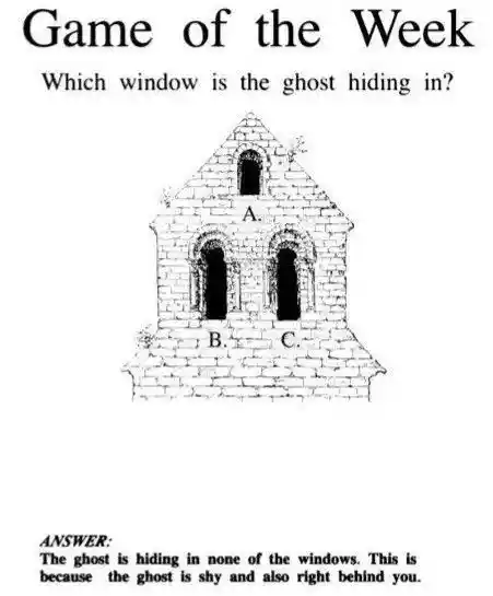 Ghost hiding game meme pranks you with jump scare