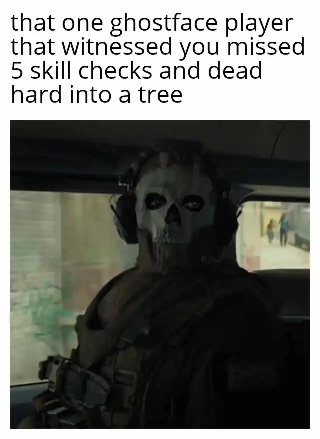 Ghost staring meme sees you miss 5 checks