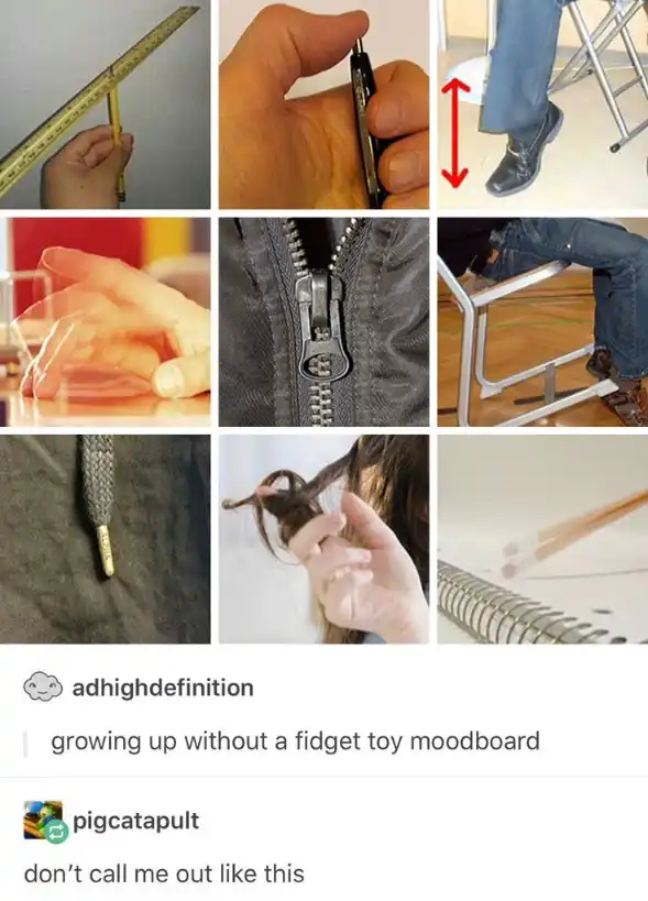 No fidget toy meme kid fidget habits