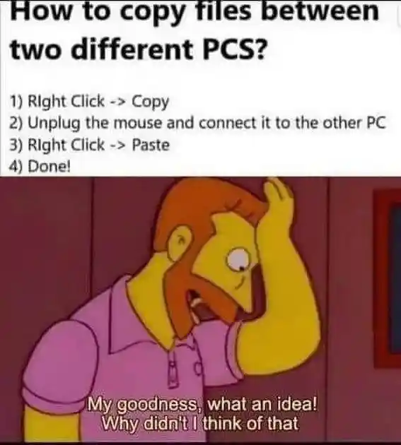 Pc file copy meme facepalm at dumb idea