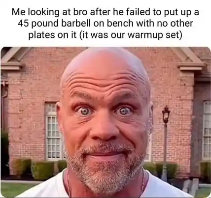 Kurt angle stare meme judge bro gym fail