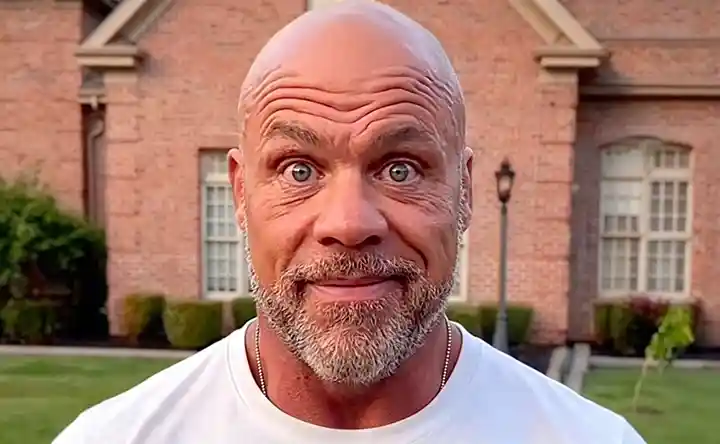 kurt angle stare meme template