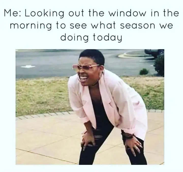 Season check meme laughs at odd weather