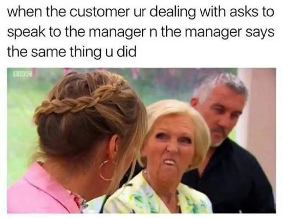 Talk to manager meme awkward work moment
