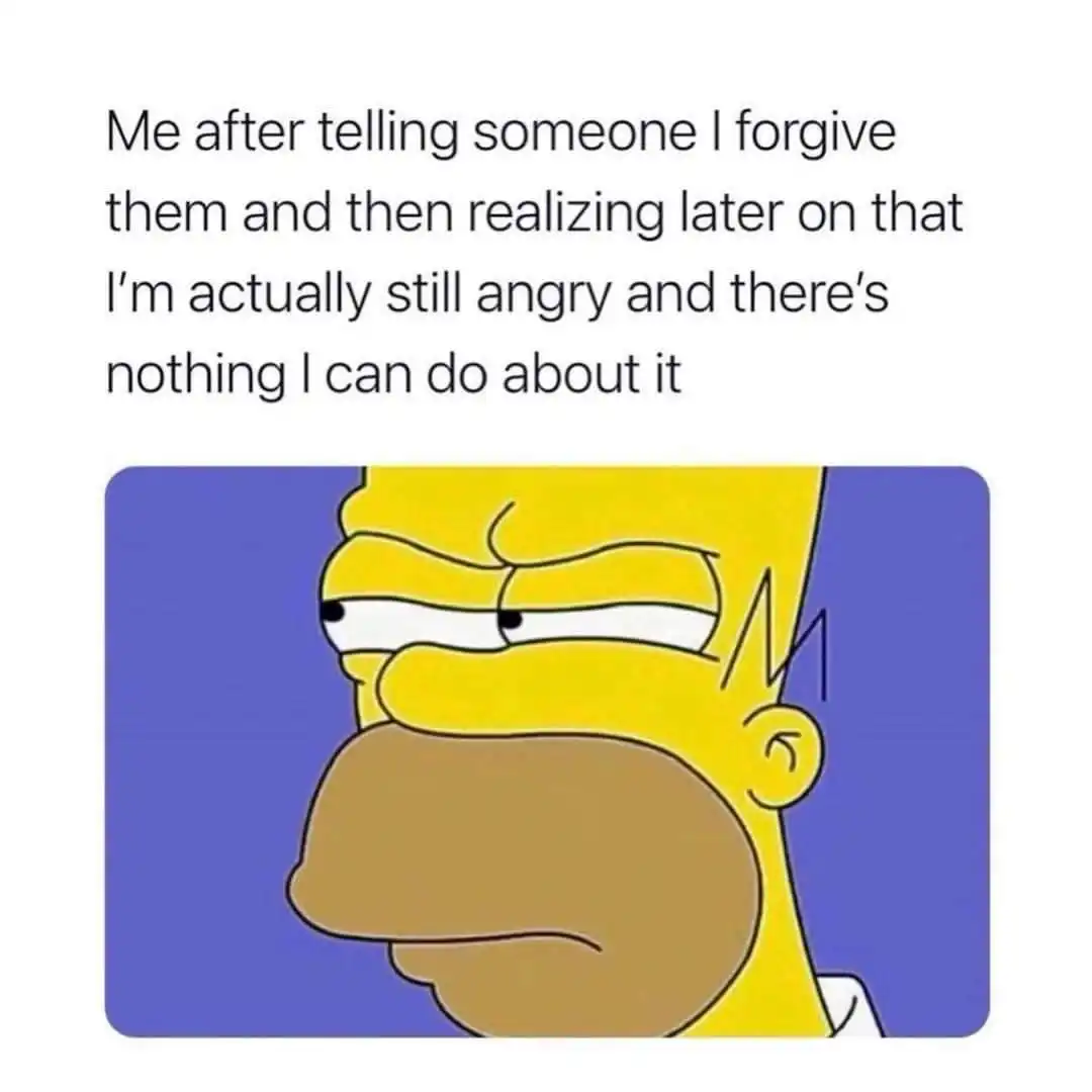 Homer simpson meme still angry helpless