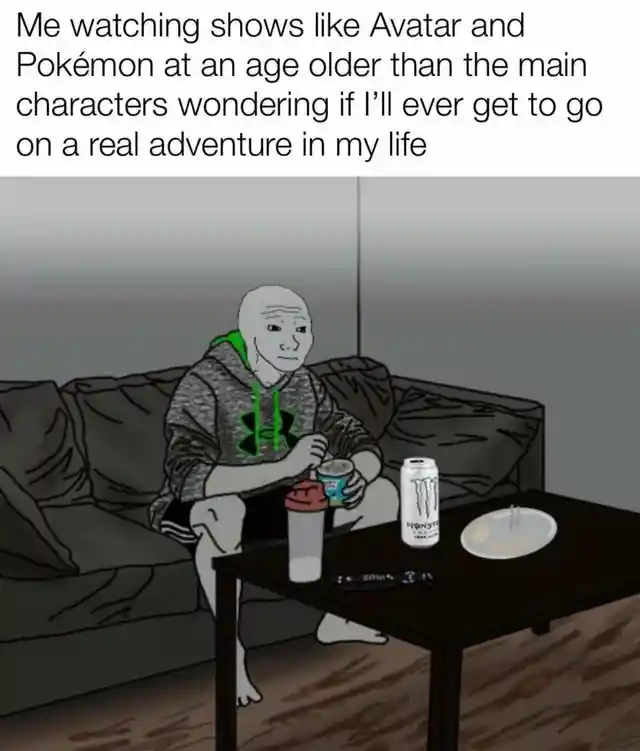 Pokemon avatar fan meme longing for real adventure