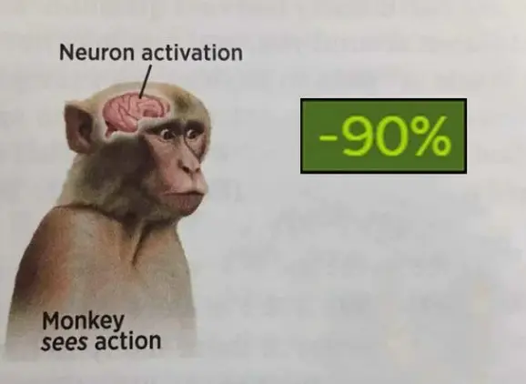 Neuron activation meme seeing massive steam sale deal