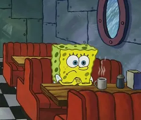Spongebob waiting meme