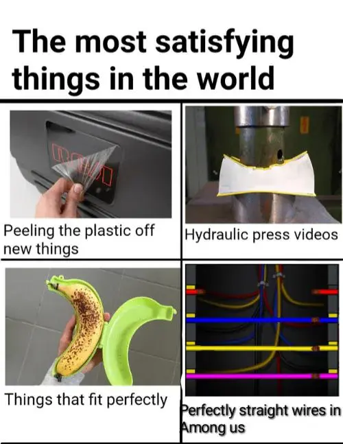 Satisfying things meme lists fun moments