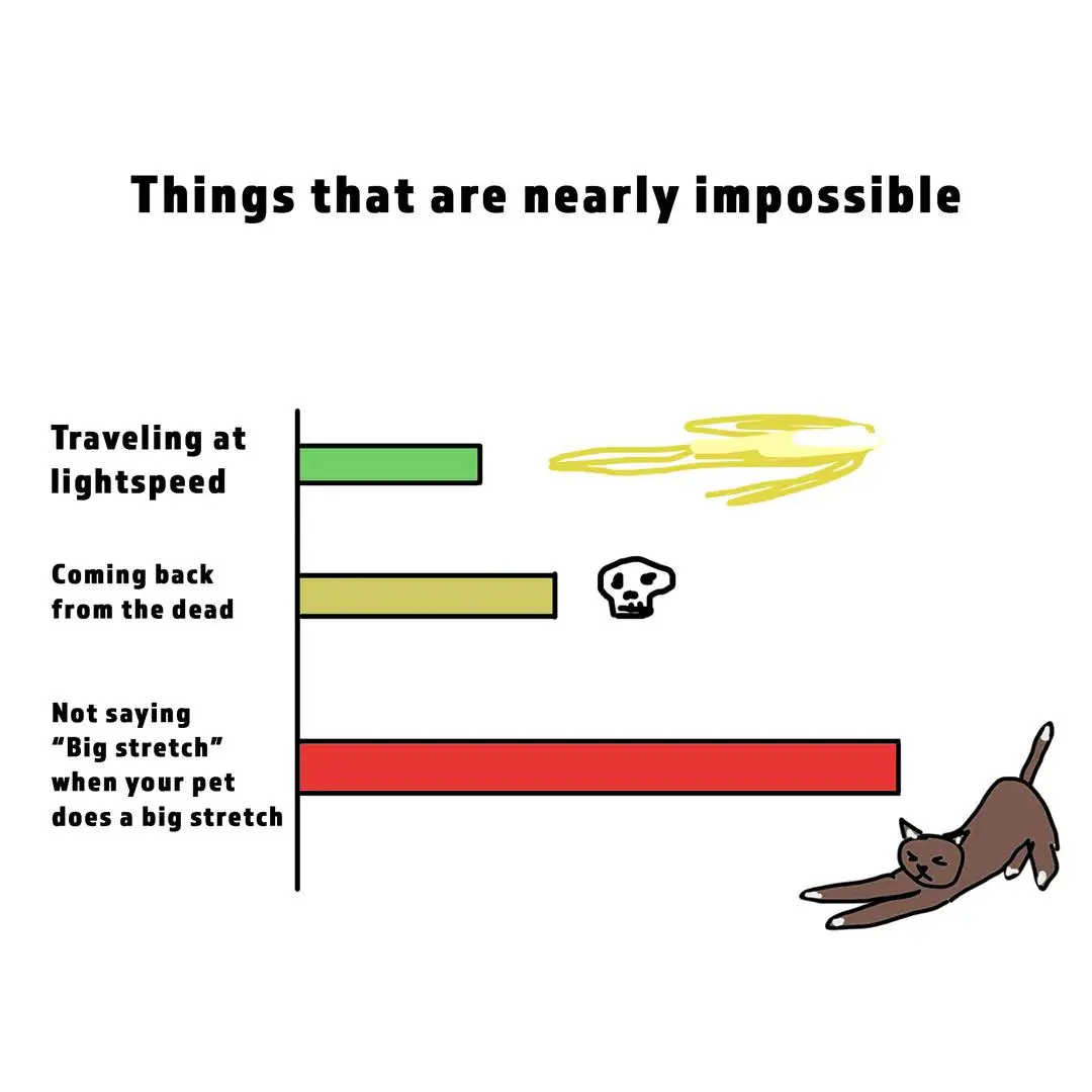 Pet stretch meme ranks impossible feats