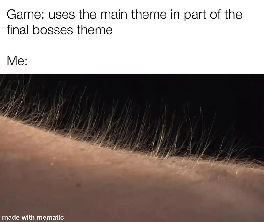 Final boss theme meme gives you chills