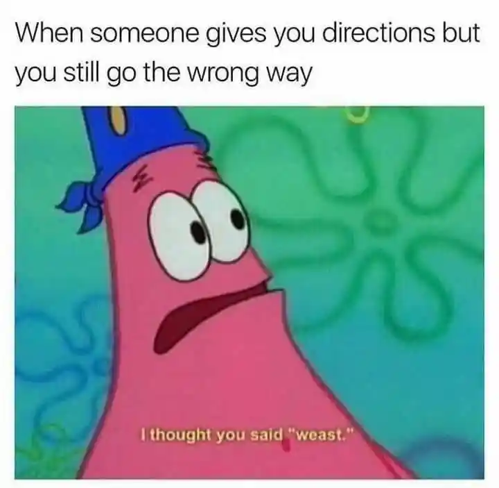 Depressed wojak meme missing directions