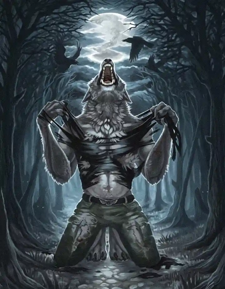 Wolf ripping shirt meme template