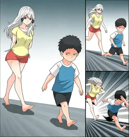 Ara ara chase meme template