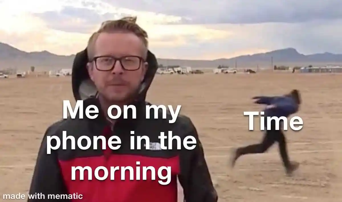 Area 51 naruto run meme time runs by you