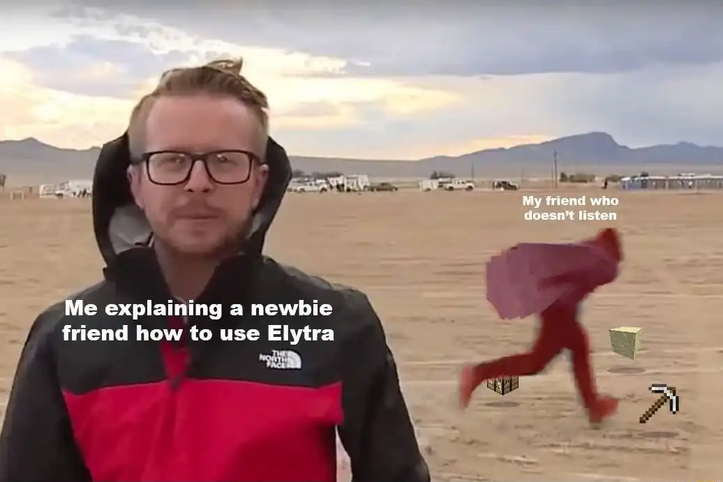 Area 51 naruto run meme skip Elytra tips