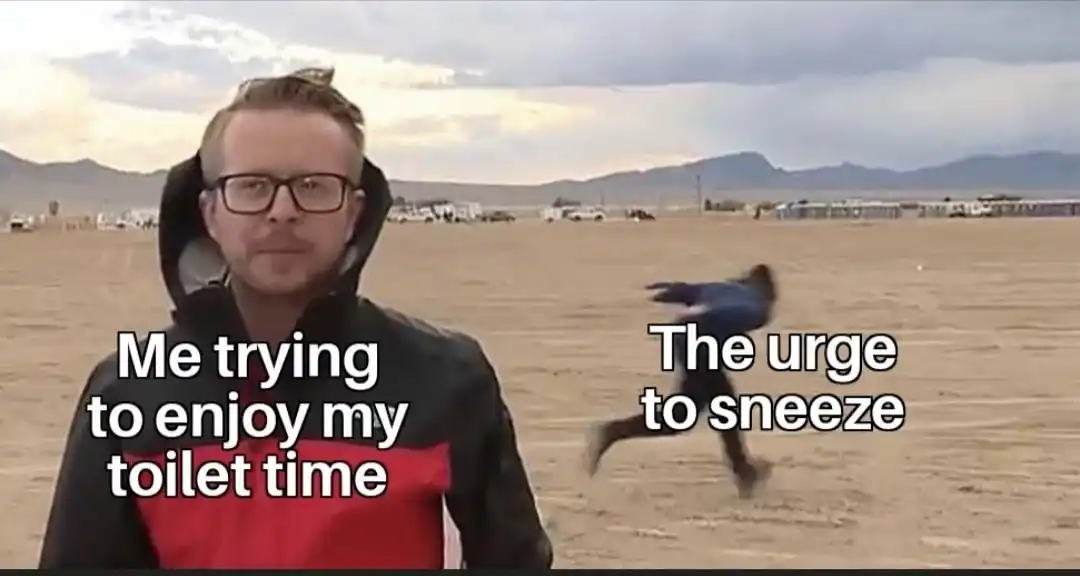 Area 51 naruto run meme sneeze ruins toilet time