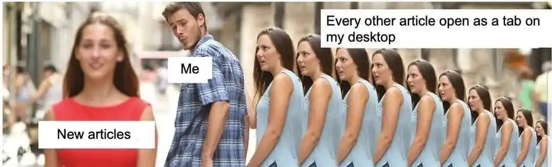 New articles meme ignoring all old unread tabs