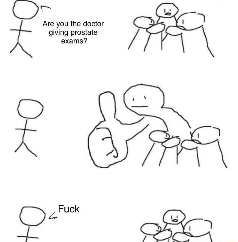 Giant thumb guy meme snubs rude question