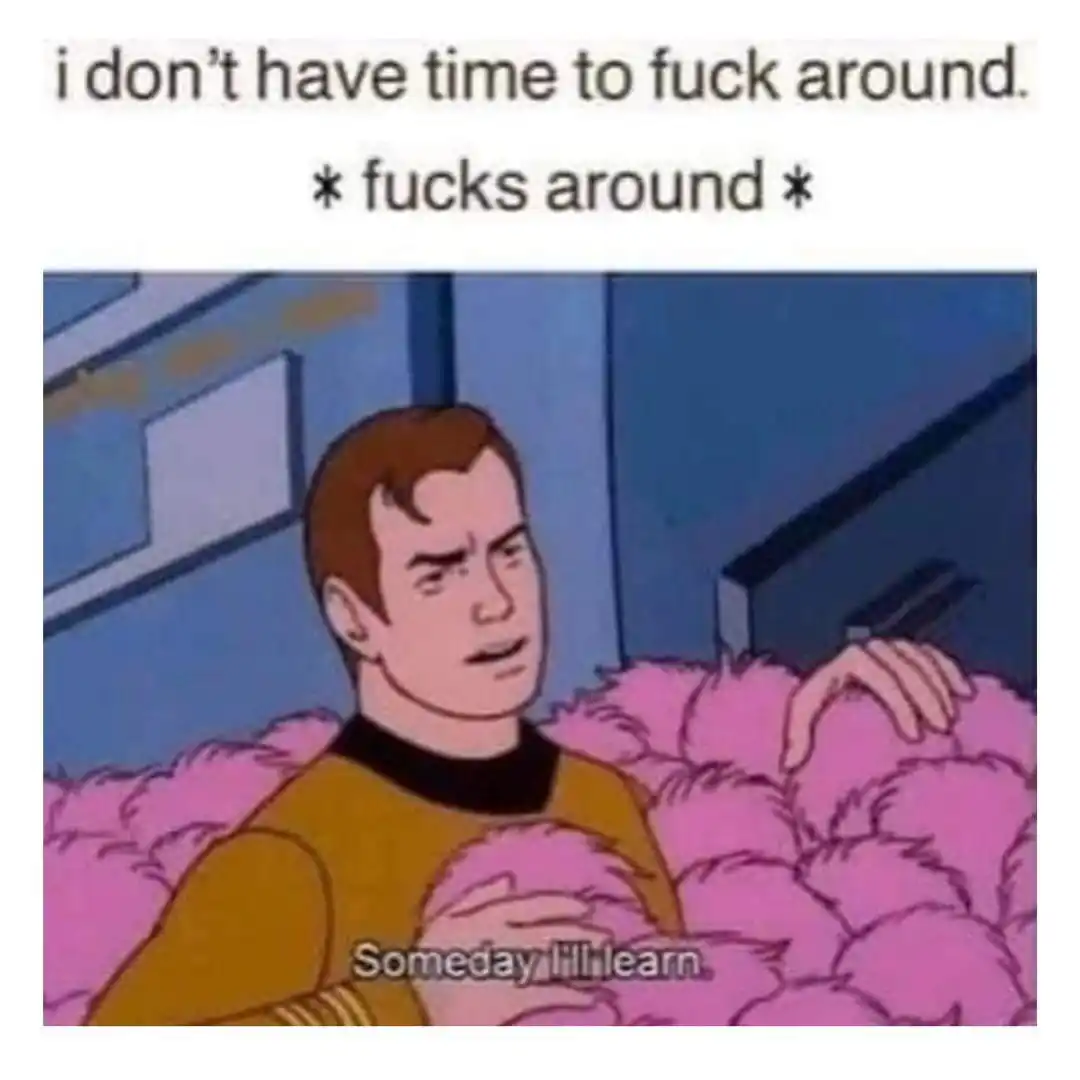 Someday I'll learn meme fucks around
