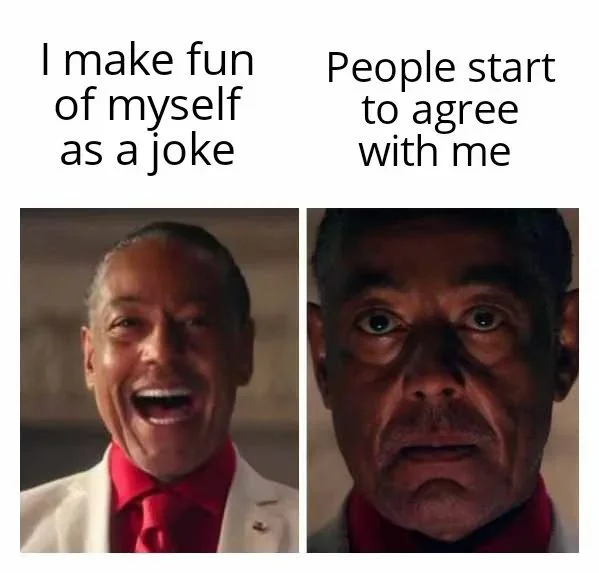 Self Roast meme shocked as others agree