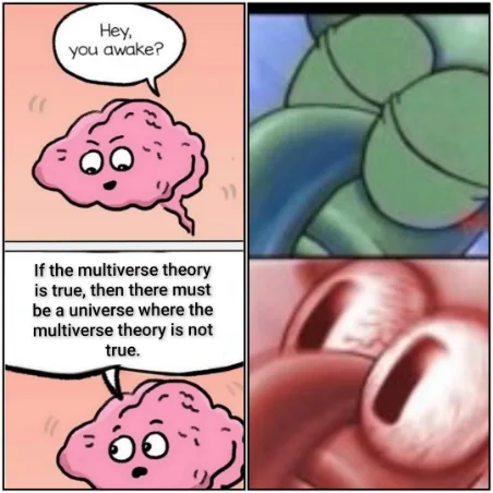 Multiverse Paradox meme keeps you awake