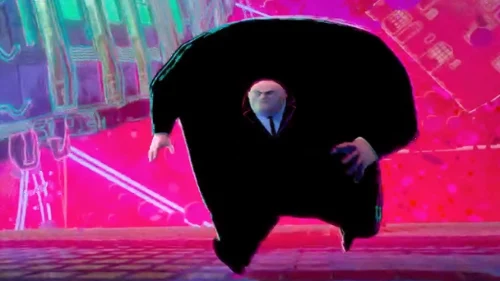 Kingpin running meme template