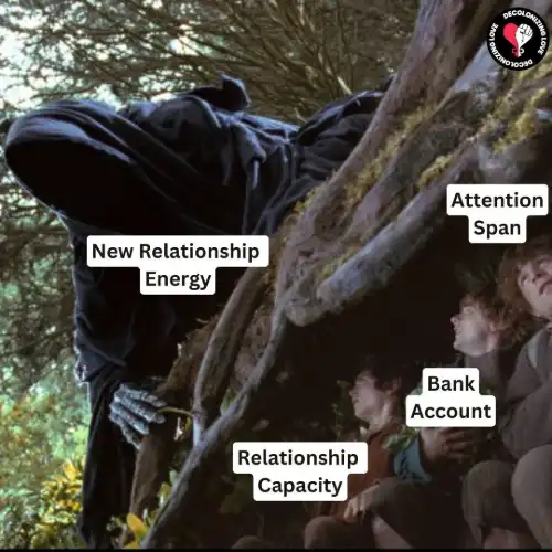 New relationship energy meme overhangs hobbits