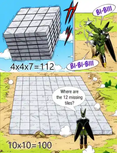 Cell missing tiles math meme stumped by trick