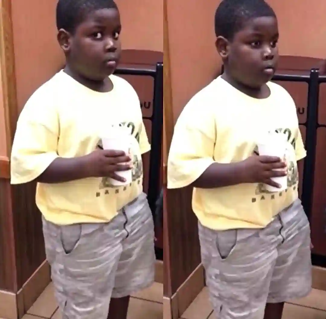 Popeyes kid meme template