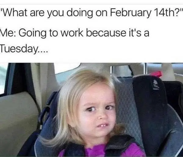 Side eyeing chloe meme working on tuesday