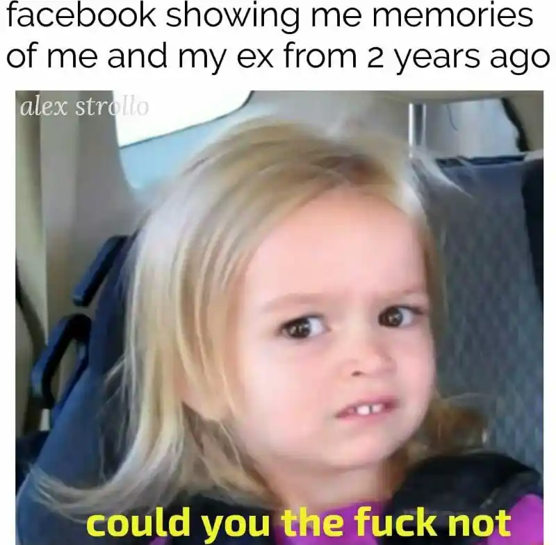 Side eyeing chloe meme facebook ex memories