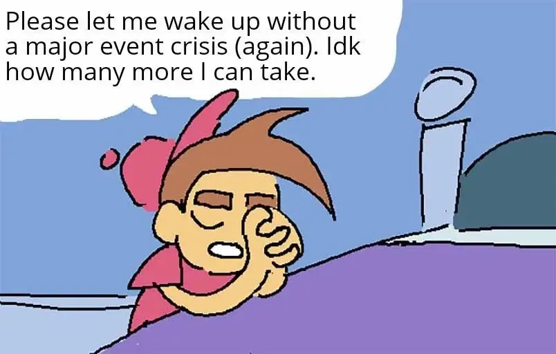 Timmy turner praying meme prays to wake up with no crisis