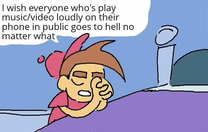 Timmy turner praying meme cursing public loud phone users