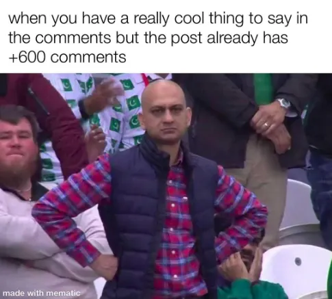 Cool comment 600+ post meme man hands on hips