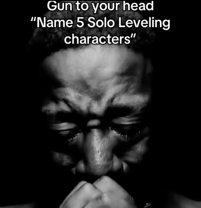 Yung joc crying meme forced to name 5 solo leveling characters