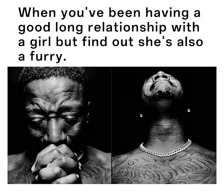 Yung joc crying meme find out girl is a furry